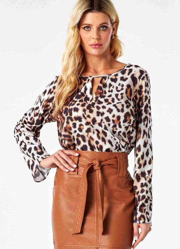 Pks - Blusa Manga Longa Branco