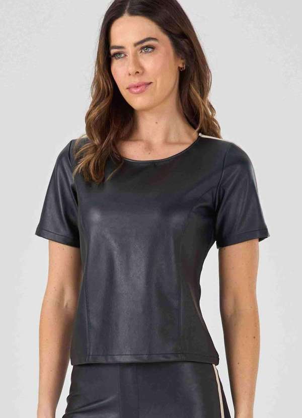 Pks - Blusa Pks Malha Preto