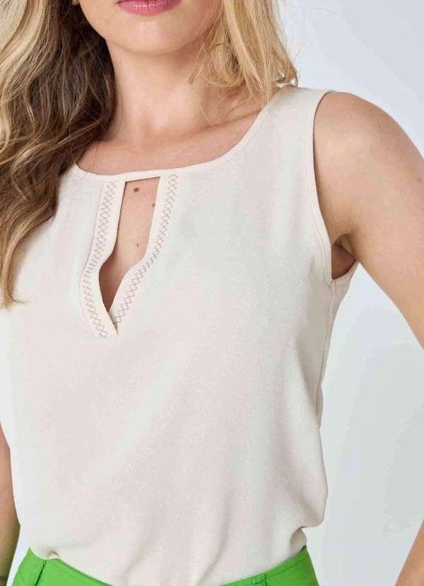 Pks - Regata Pks Bordada Bege 4