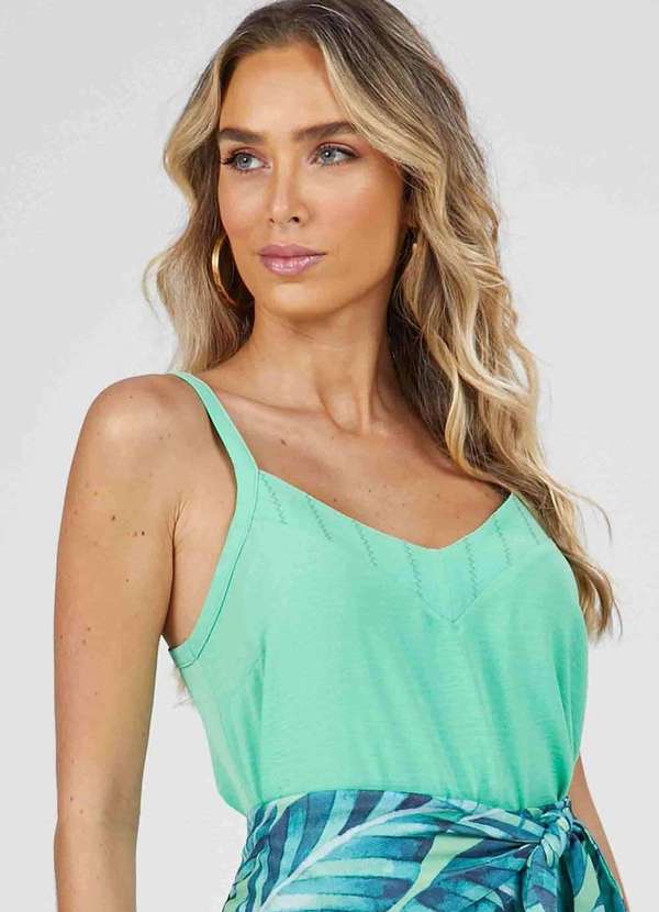 Pks - Regata Pks Decote V Verde