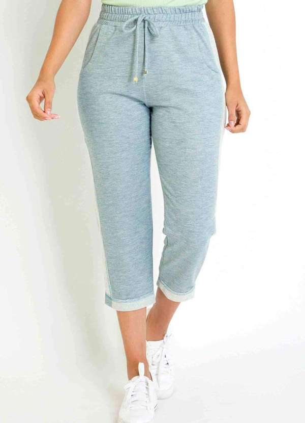 Pks - Calca Comfort Moletinho Azul