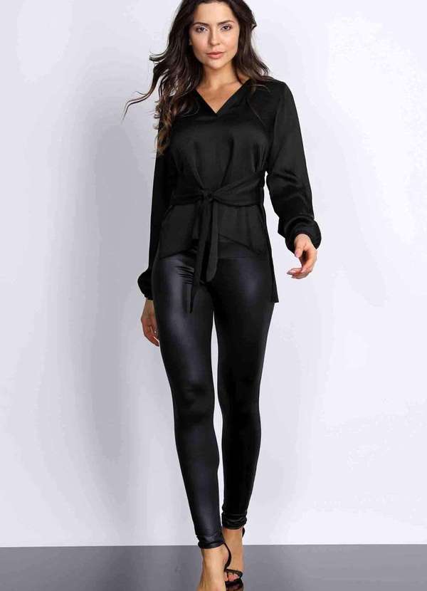 Blusa Comprida Blusas Para Usar Com CalÇa Legging Camisa Para Usar