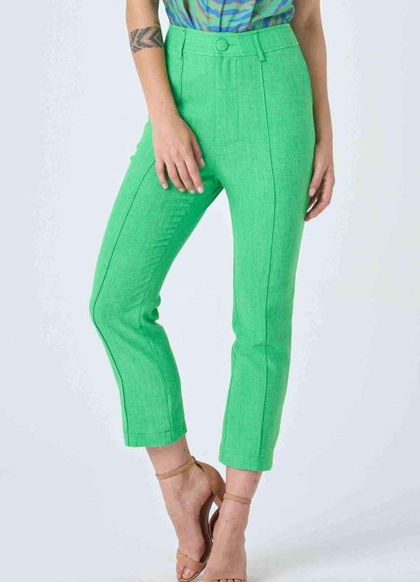 Pks - Calca Pks Alfaiataria Capri Verde