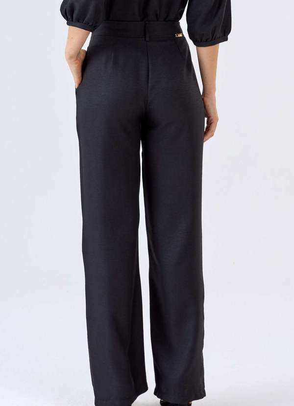 Pks - Calca Pks Alfaiataria com Pespontos Preto 2