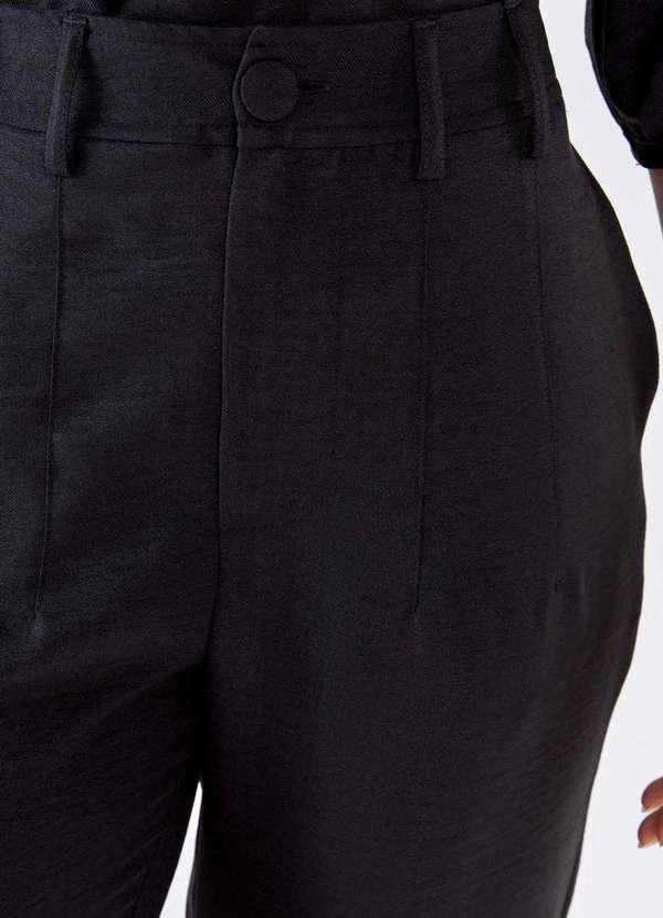 Pks - Calca Pks Alfaiataria com Pespontos Preto 3