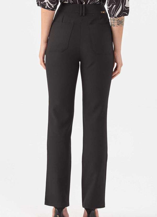 Pks - Calca Pks Alfaiataria Reta Preto 2