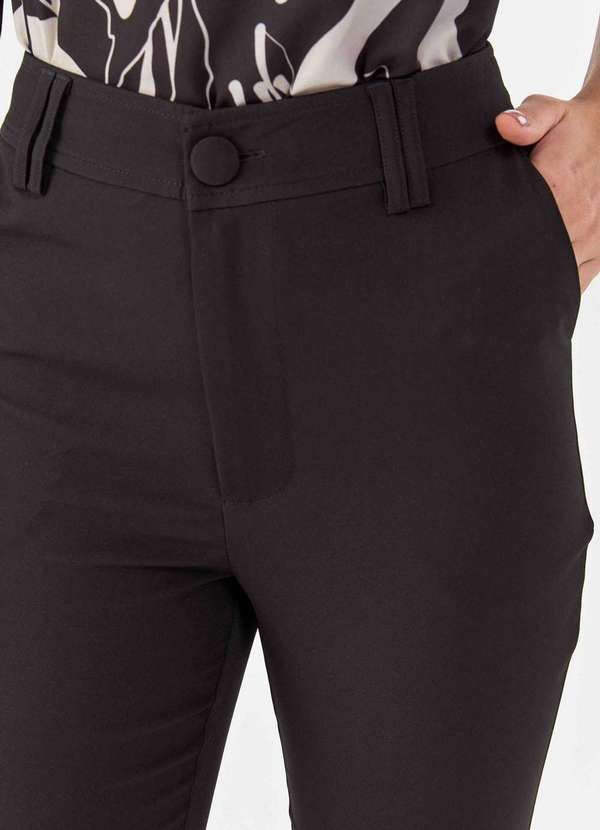 Pks - Calca Pks Alfaiataria Reta Preto 3