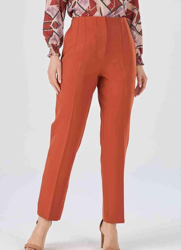 Pks - Calca Pks Alfaiataria Social Marrom