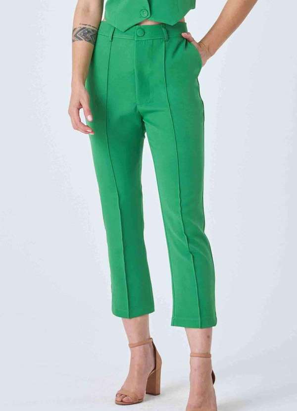 Pks - Calca Pks Alfaiataria Verde