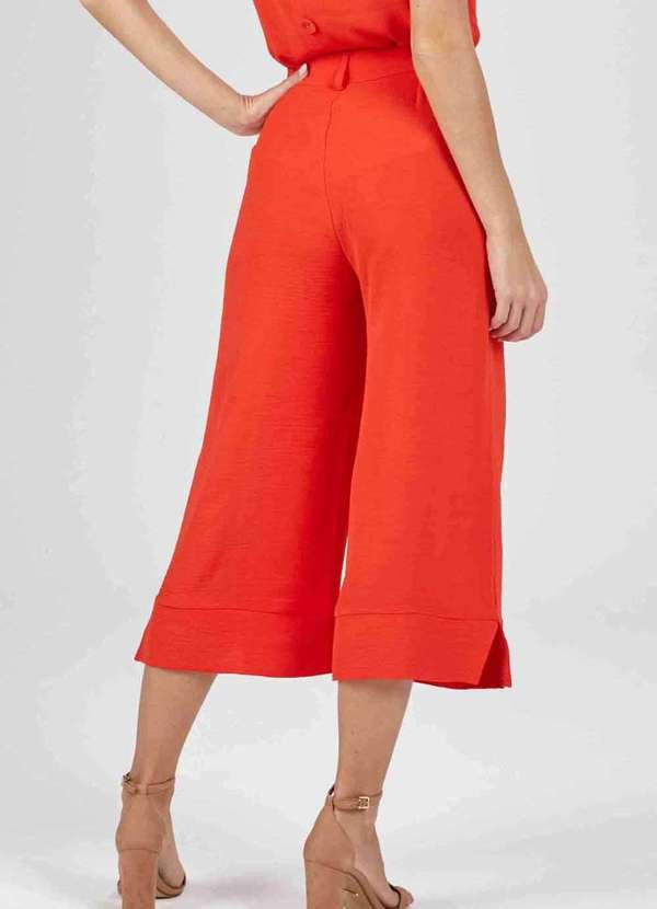 Pks - Calca Pks Pantacourt Social Laranja 4