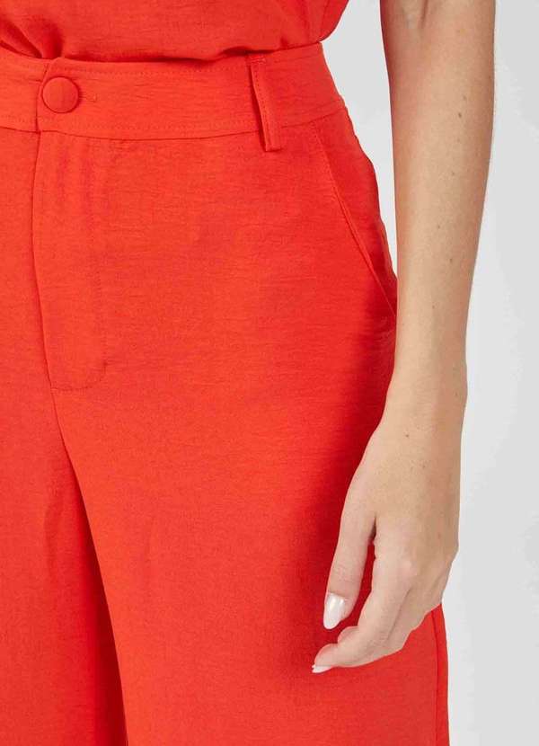 Pks - Calca Pks Pantacourt Social Laranja 6