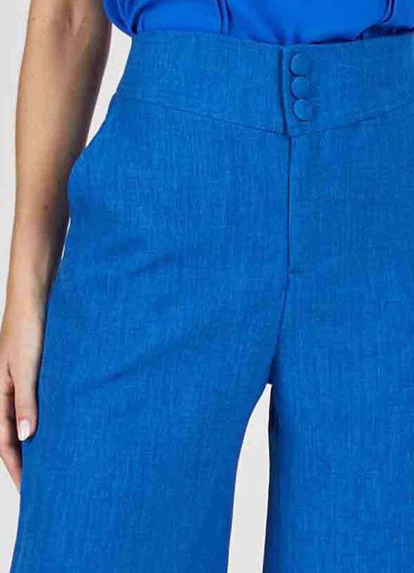 Pks - Calca Pks Pantacourt Azul 3