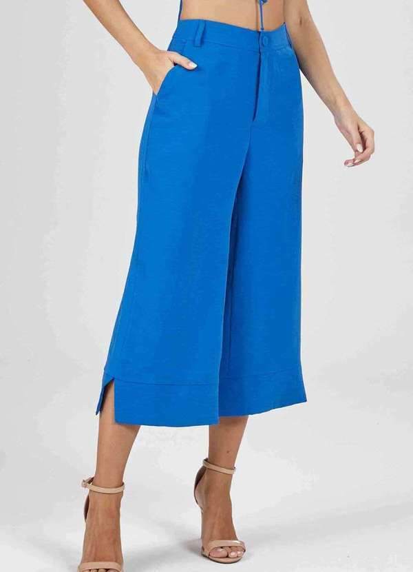 Pks - Calca Pks Pantacourt Azul