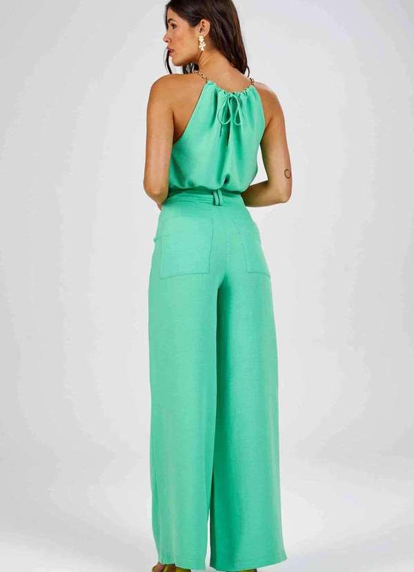 Pks - Calca Pks Wide Leg Verde 3