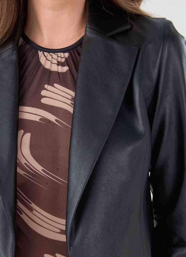 Pks - Blazer Feminino Preto 4