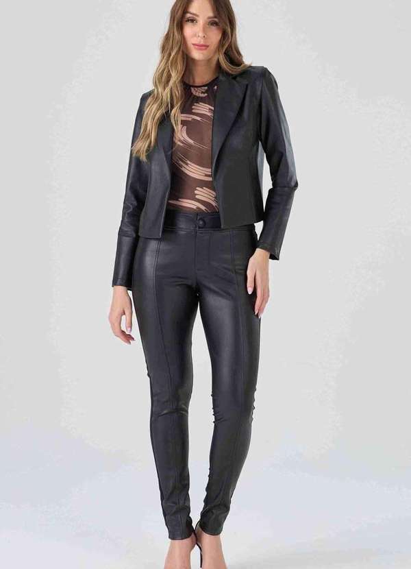 Pks - Blazer Feminino Preto 5