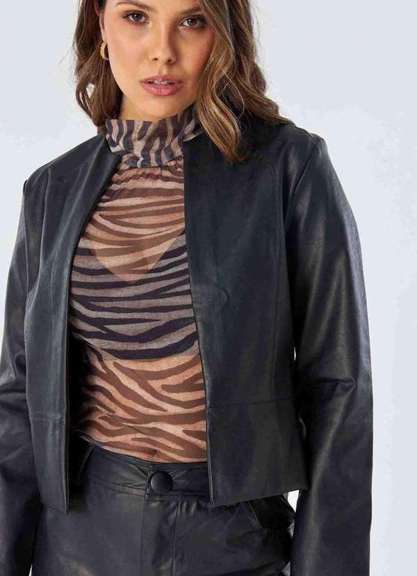 Pks - Casaco Feminino Preto 5