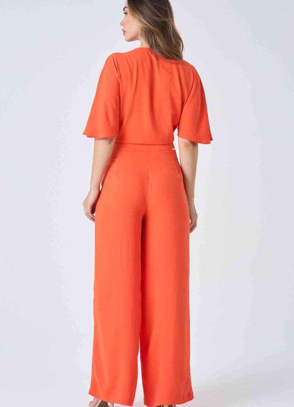 Pks - Macacao Longo Pks com Amarracao Laranja 2