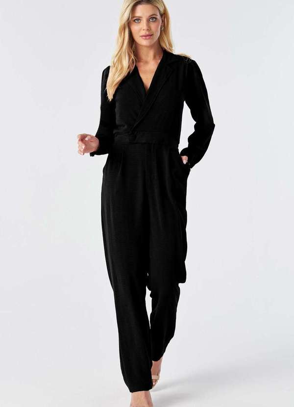 Pks - Macacao Longo Pks com Gola Preto 3