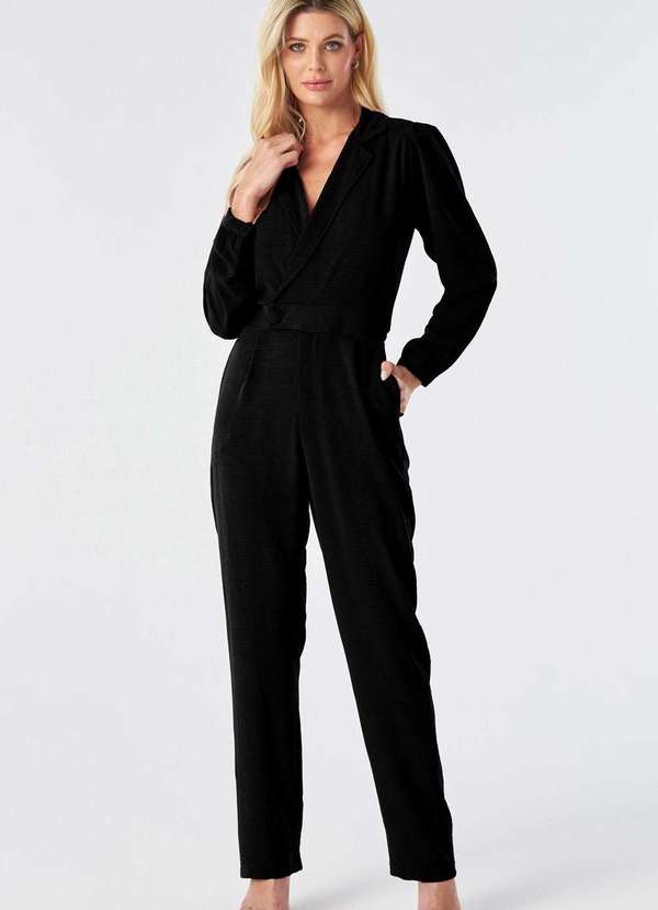 Pks - Macacao Longo Pks com Gola Preto 5