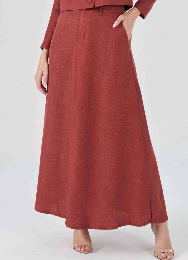 Pks - Saia Longa Pks Marrom