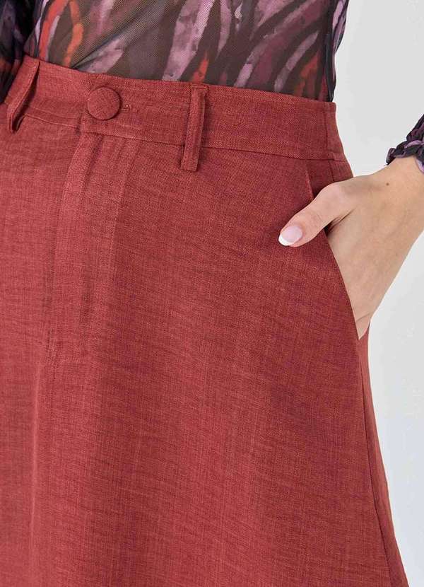 Pks - Saia Longa Pks Marrom 3