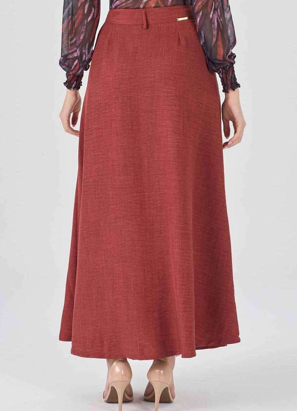 Pks - Saia Longa Pks Marrom 4