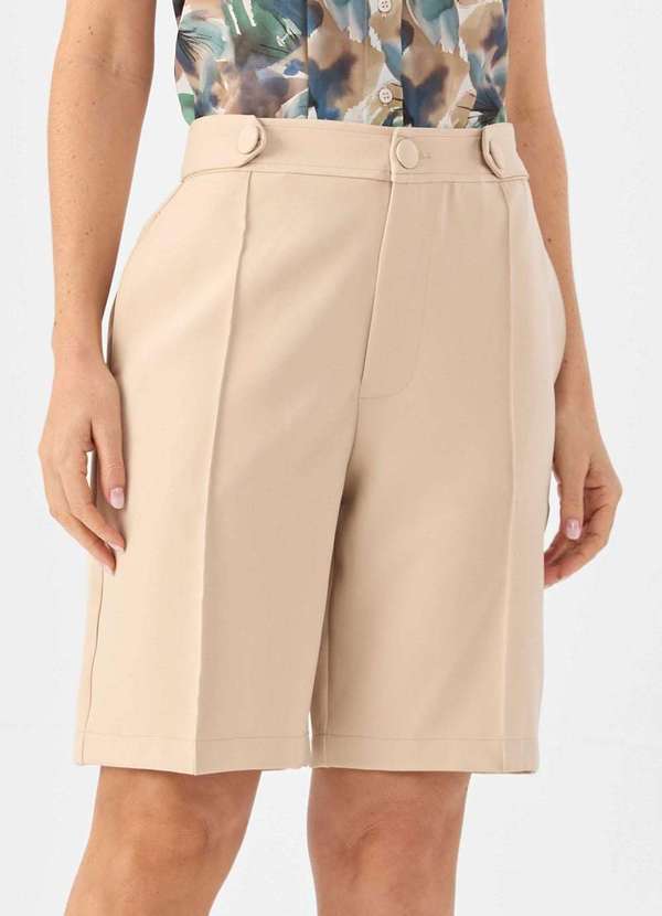 Pks - Bermuda Pks Alfaiataria Bege