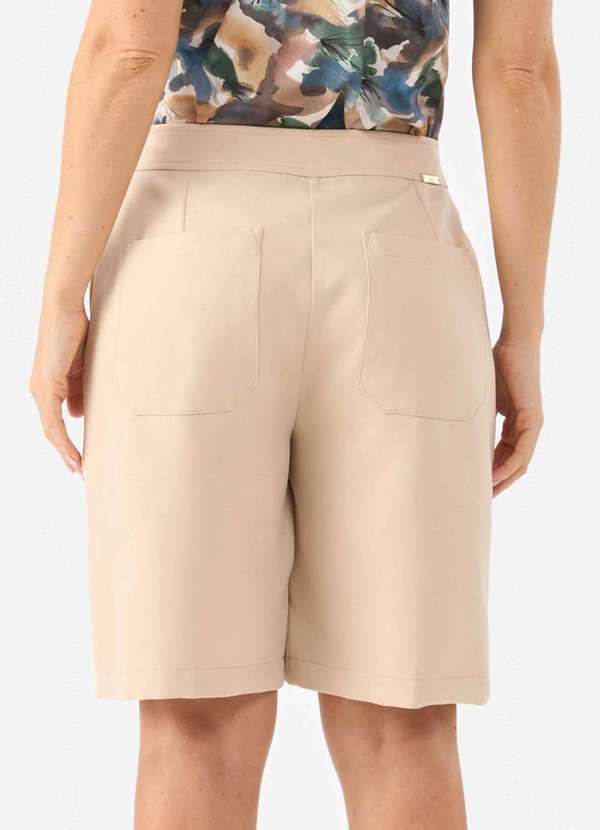 Pks - Bermuda Pks Alfaiataria Bege 2