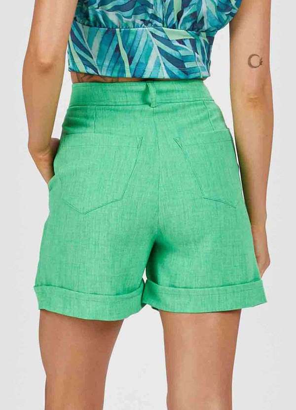 Pks - Shorts Pks Alfaiataria Verde 2