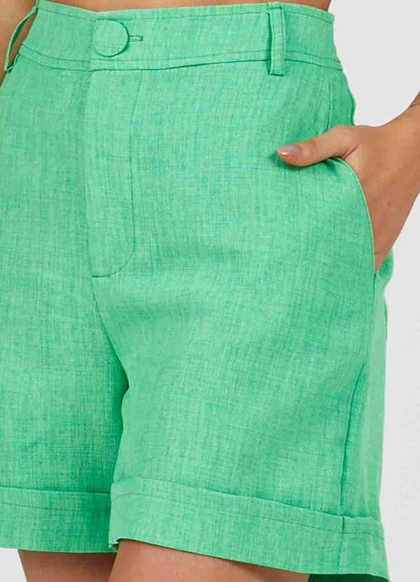 Pks - Shorts Pks Alfaiataria Verde 5