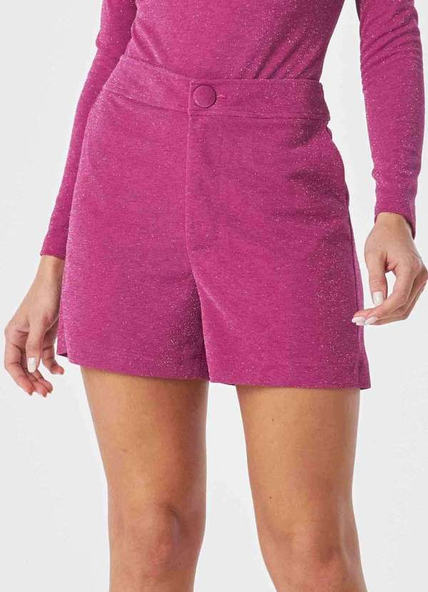 Pks - Shorts Pks Rosa