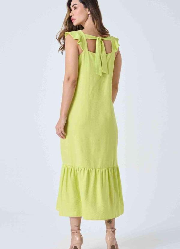 Pks - Vestido Longo Pks Verde 2
