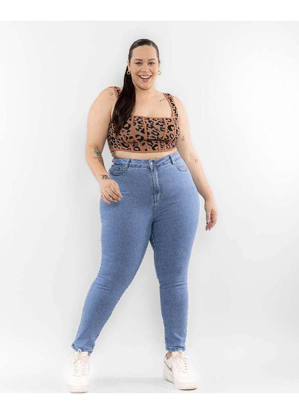Calças Jeans CalÃ§a Social Feminina Tamanho 48 Calça Social