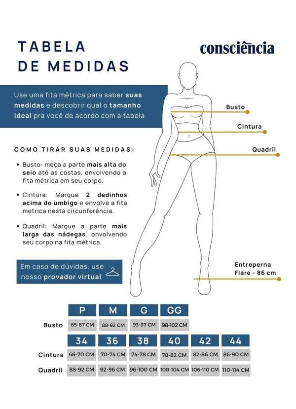 Consciência - Calca Jeans Flare Feminina Cintura Media com Cinto Azul 5
