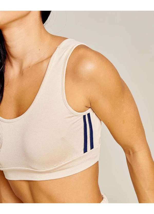 Consciência - Conjunto Feminino Moletinho Consciencia Top e Shorts Bege 5