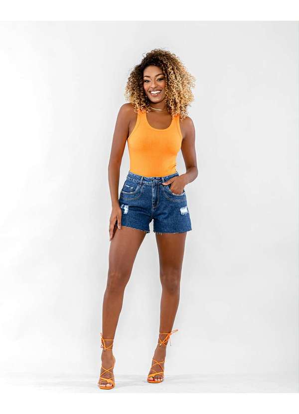 Short Bermuda Feminina Jeans Bermuda Short Feminino Jeans Desfiado