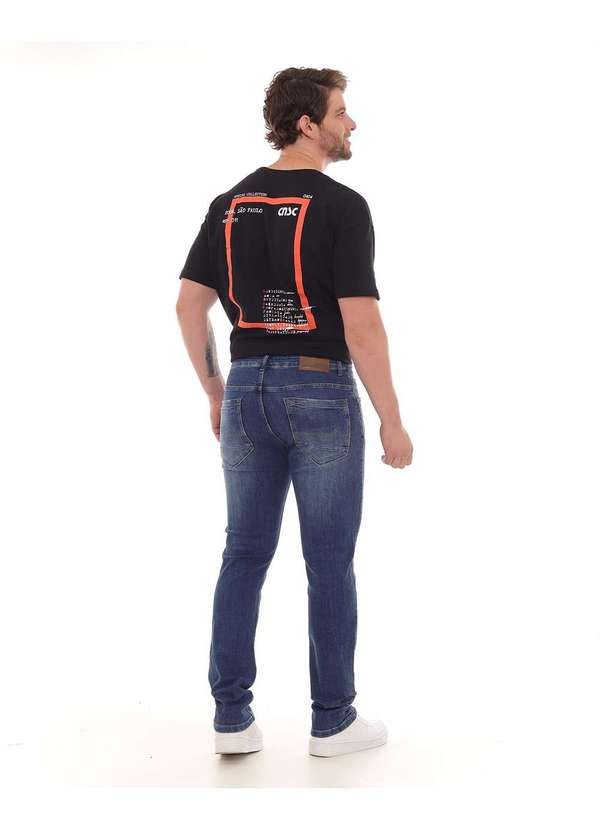 Consciência - Calca Jeans Masculina Slim Fit  22831 Azul 2