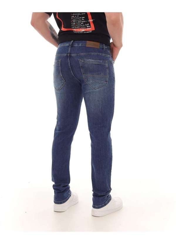 Consciência - Calca Jeans Masculina Slim Fit  22831 Azul 4