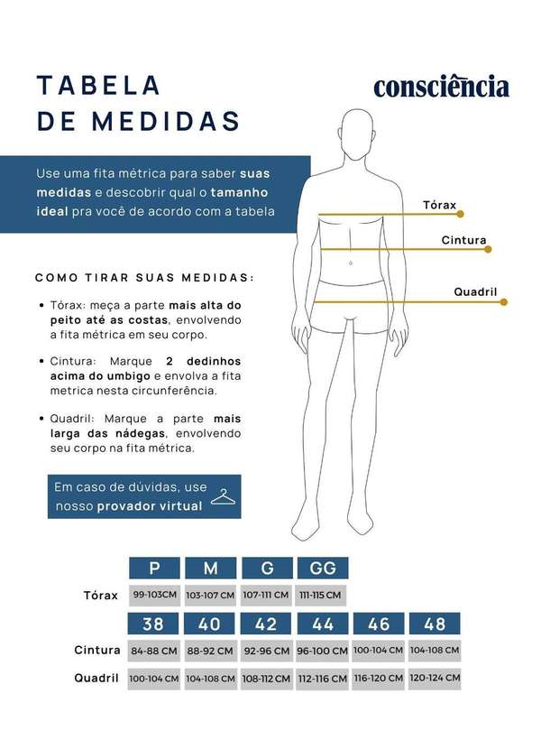 Consciência - Camisa Sarja Masculina Basica Preto 5