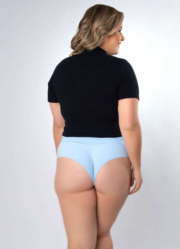 Concept Lingerie - Kit 3 Calcinhas Amorosa Plus Size Microfibra Fio Duplo Multicores 2