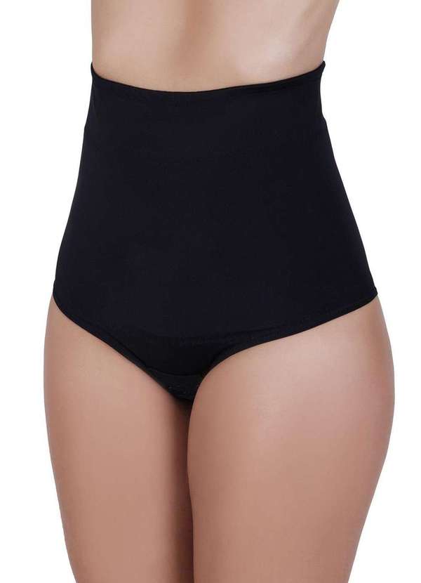 Concept Lingerie - Cinta Pratic Power Compress Concept Lingerie Preto Preto