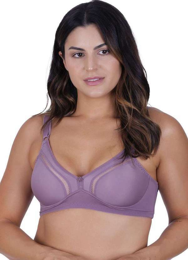 Concept Lingerie - Sutiã Sustent Concept Lingerie Lilás Roxo