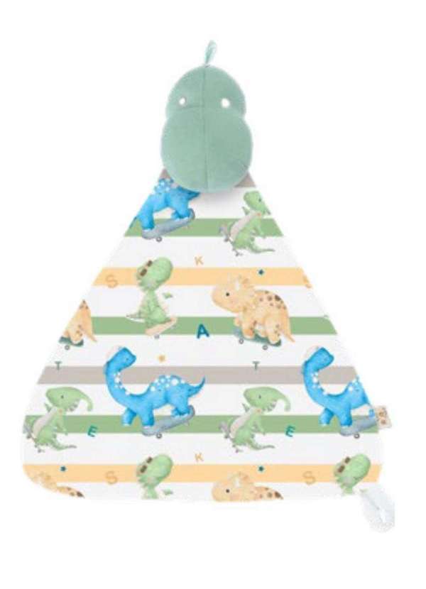 Anjos Baby - Naninha Bebê Estampado Dino Anjos Baby Estampado