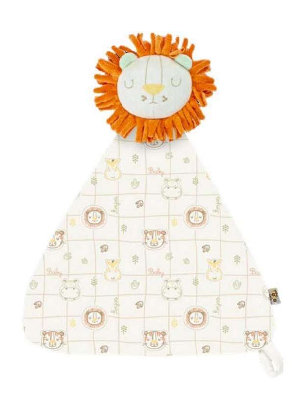 Anjos Baby - Naninha Bebê Estampado Leão Anjos Baby Estampado