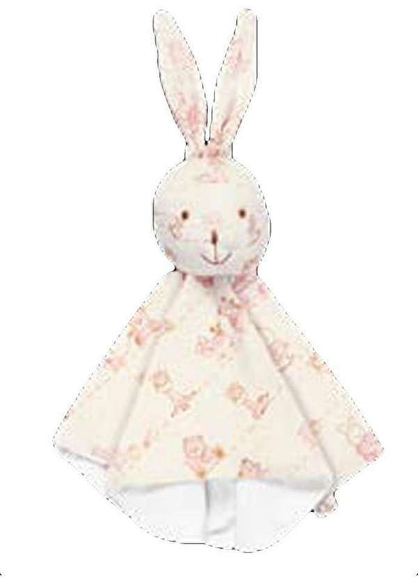 Anjos Baby - Naninha Infantil Estampado Coelho Areia Anjos Baby Estampado 1