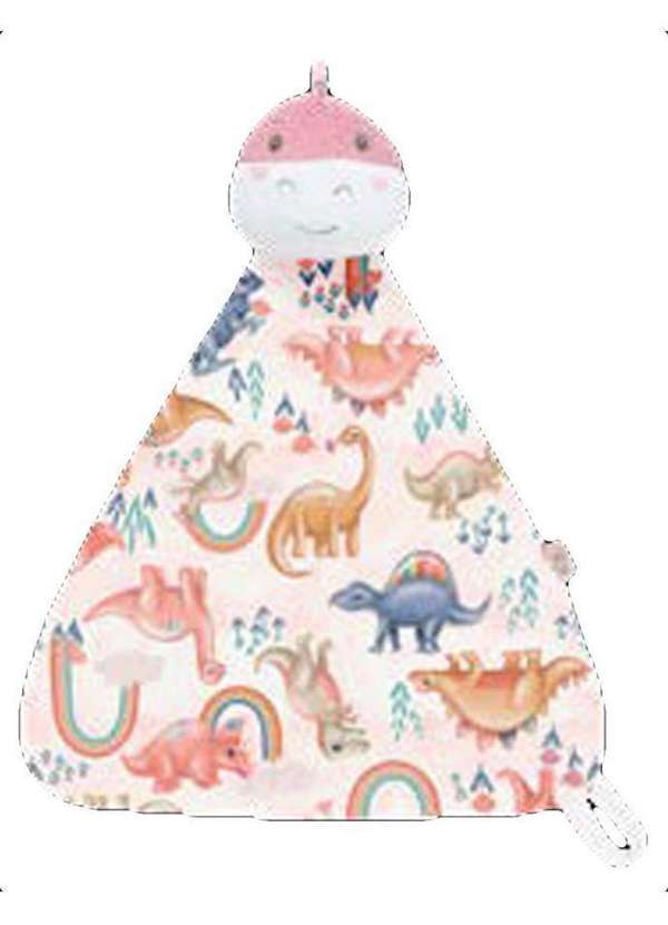 Anjos Baby - Naninha Infantil Estampado Dinossauros Anjos Baby Estampado