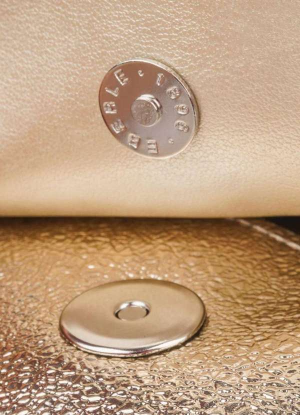 Pampili - Bolsa Infantil Feminina Fivela Imã Dourada Dourado