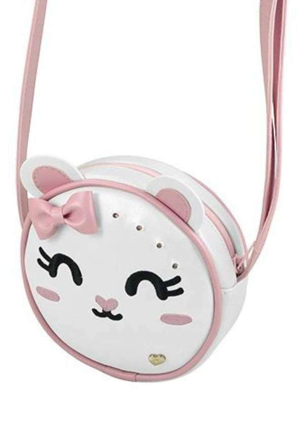 Pampili - Bolsa Infantil Pampili Gatinha Estampado