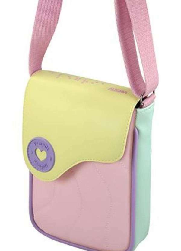 Pampili - Bolsa Transversal Infantil Colorida Pampili Estampado